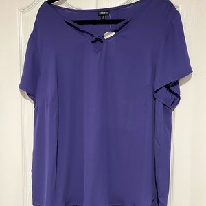 NWT Torrid Criss Cross Blouse